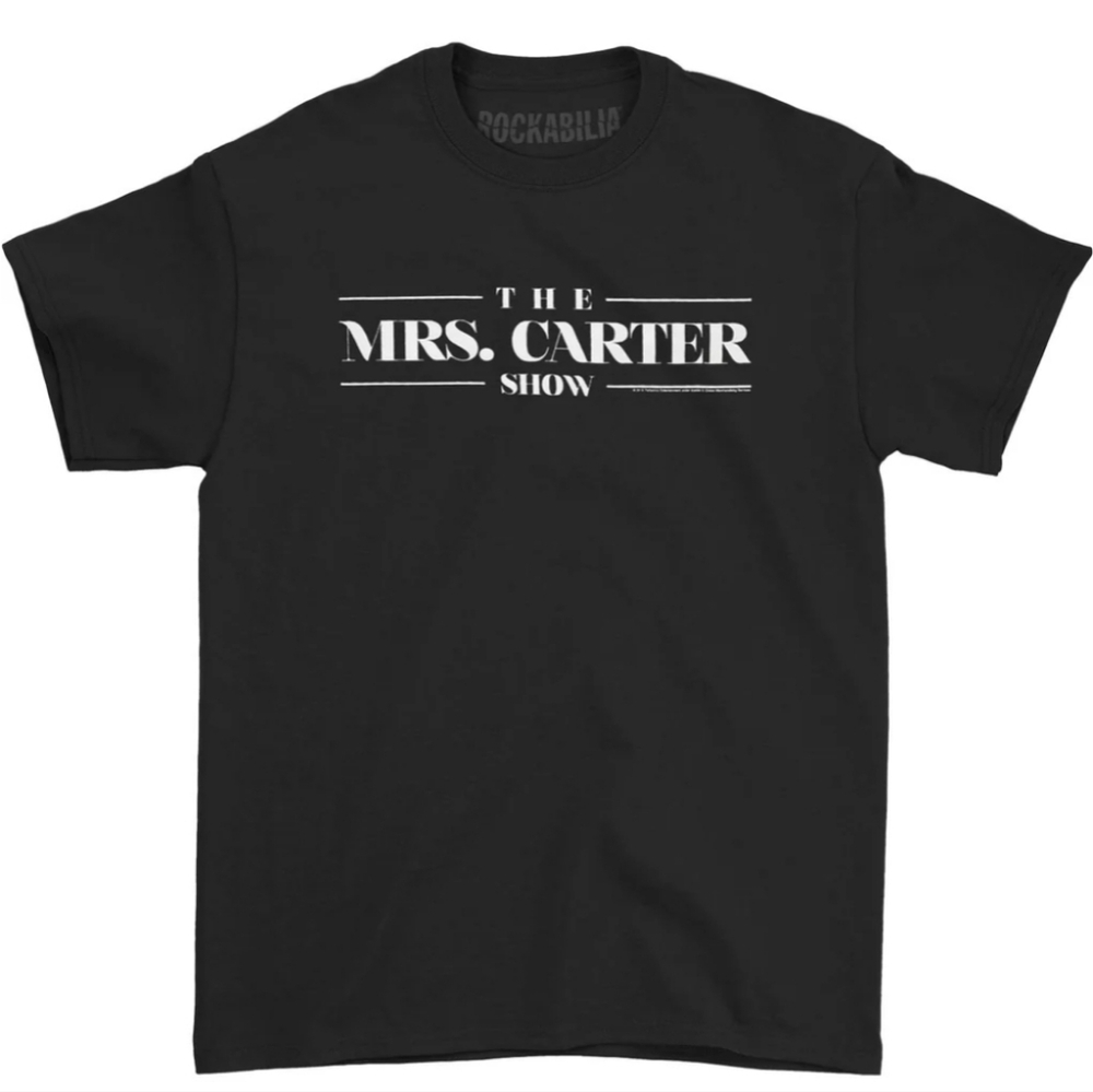 Beyonce The Mrs. Carter Show World‎ Tour 2013 Concert T-Shirt Black Rockabilia